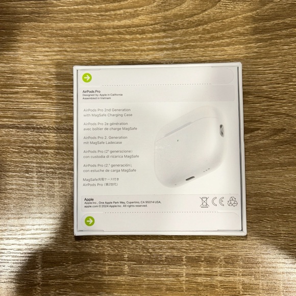 Apple AirPods Pro 2nd Gen Wireless with Charging Case
(STILL SEALED IN BOX) - Picture 4 of 4